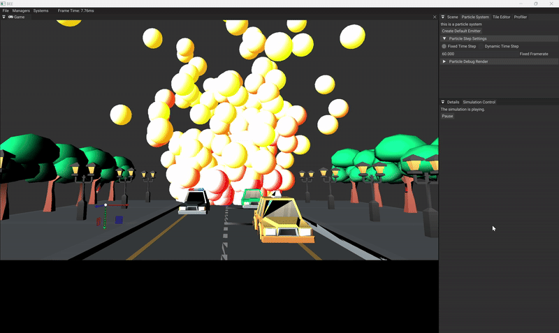 Preview of Custom C++ Game Engine